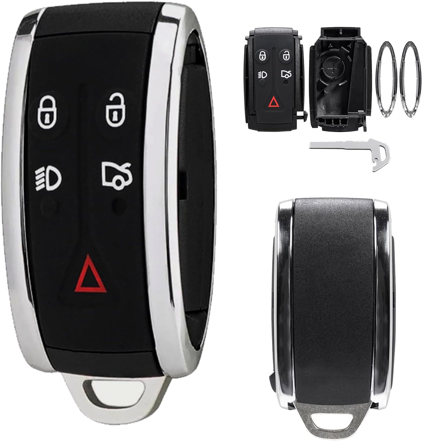 Garosa Porte-clés à Distance Puce De Clé à Distance D'entrée Non Coupée