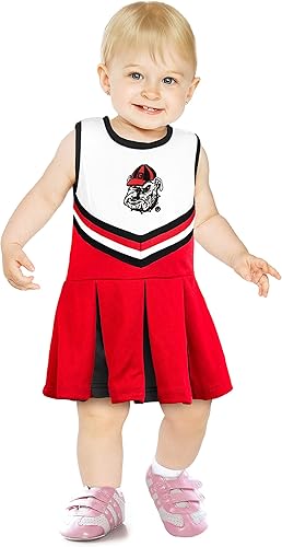 Miniatura 12 de Little King NCAA - Vestido de una pieza para niñas pequeñas, tallas 6M 12M 18M 2T 3T 4T
