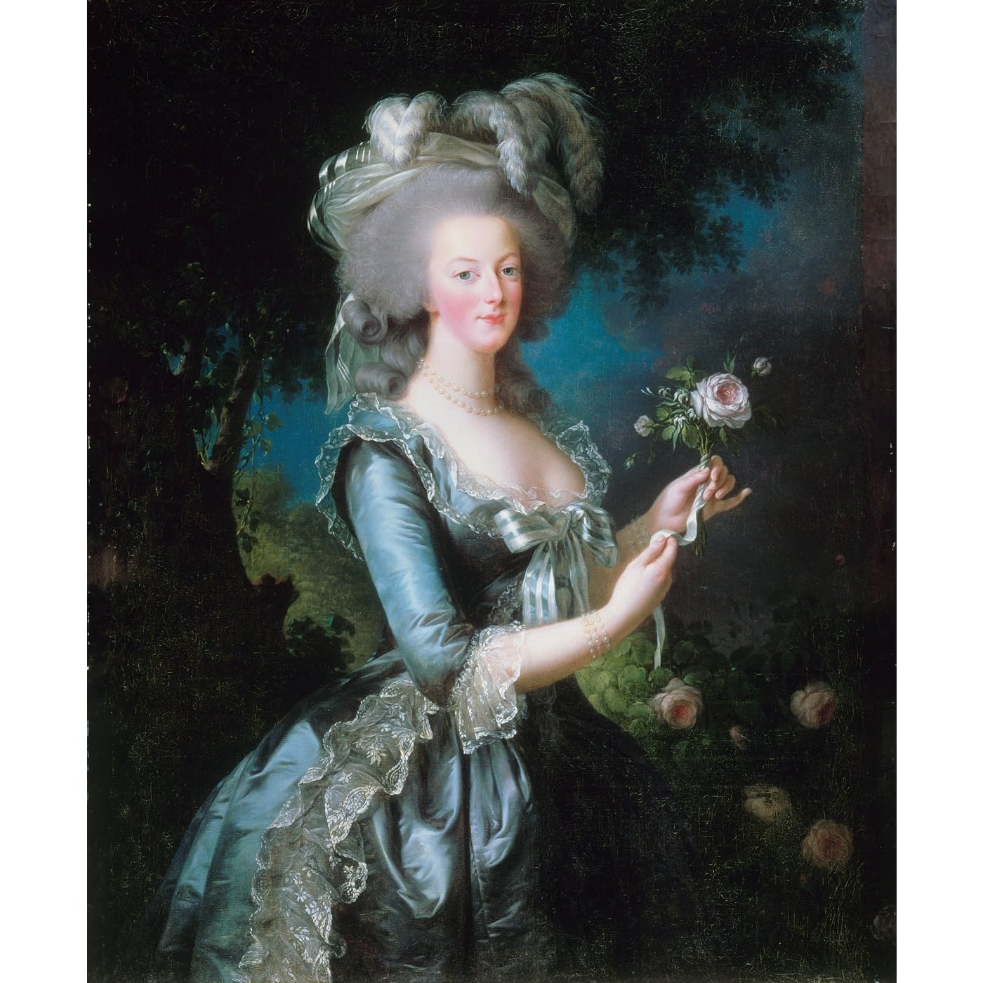 Impression giclée Vigee-Lebrun Marie-Antoinette grand format haut de gamme