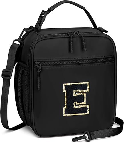 Miniatura 57 de Lonchera inicial aislada para niñas y niños, regalo para regreso a clases, bolsa de almuerzo reutilizable a prueba de fugas con correa ajustable