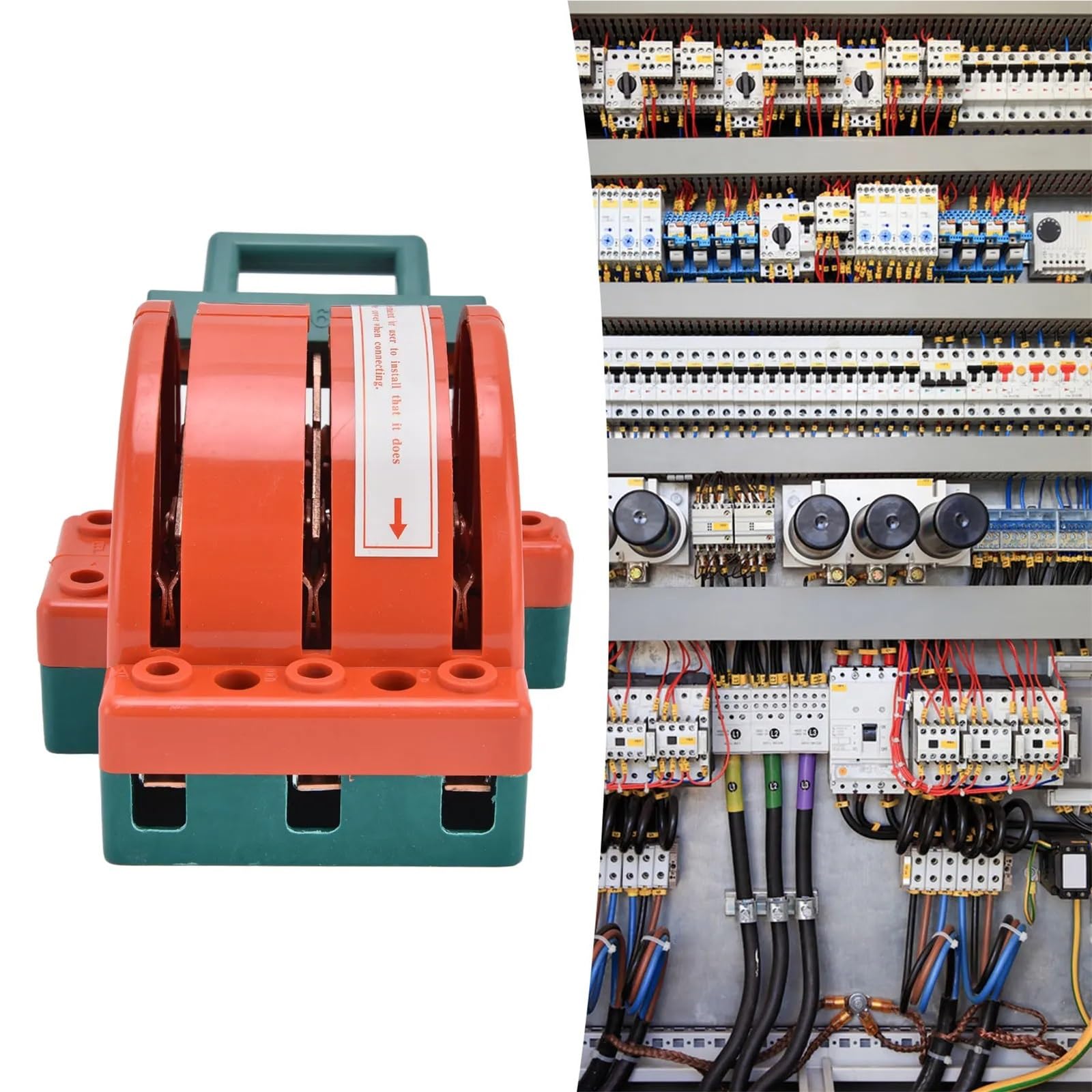 Interruptor de desconexión de seguridad, interruptor de alimentación del generador, fácil instalación, CA 380 V, 1 unidad