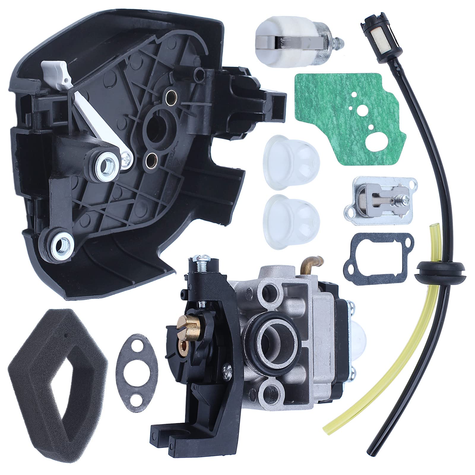 Mtanlo for Honda GX35 HHT35 HHT35S 4 Stroke 1.3 HP Engine seriers Trimmer, Lawn Mower, Generator, Water Pumps Etc, Primer Bulb Kit, 16100-Z0Z-034, Repalce for Walbro WYB-16C