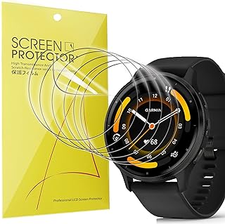 Lamshaw Compatible for Garmin Venu 3 Screen Protector, [6 Pack] Full Coverage TPU Clear Film Compatible for Garmin Venu 3 Smartwatch (6 pack)