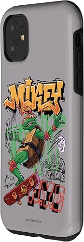 Miniatura 2 de iPhone 11 Teenage Mutant Ninja Turtles Mutant Mayhem Skater Mikey Case