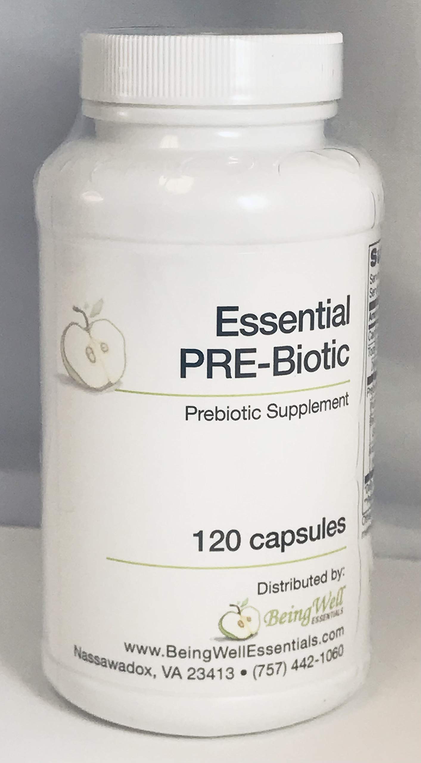 Essential PRE-Biotic Supplement 120 capsules by Being Well at Hillcrest