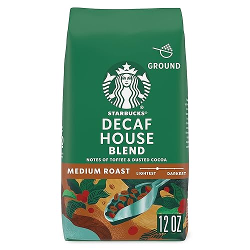 Miniatura 10 de Starbucks Café molido café tostado medio mezcla de casa descafeinada 100 arábica 6 bolsas 12 onzas cada una