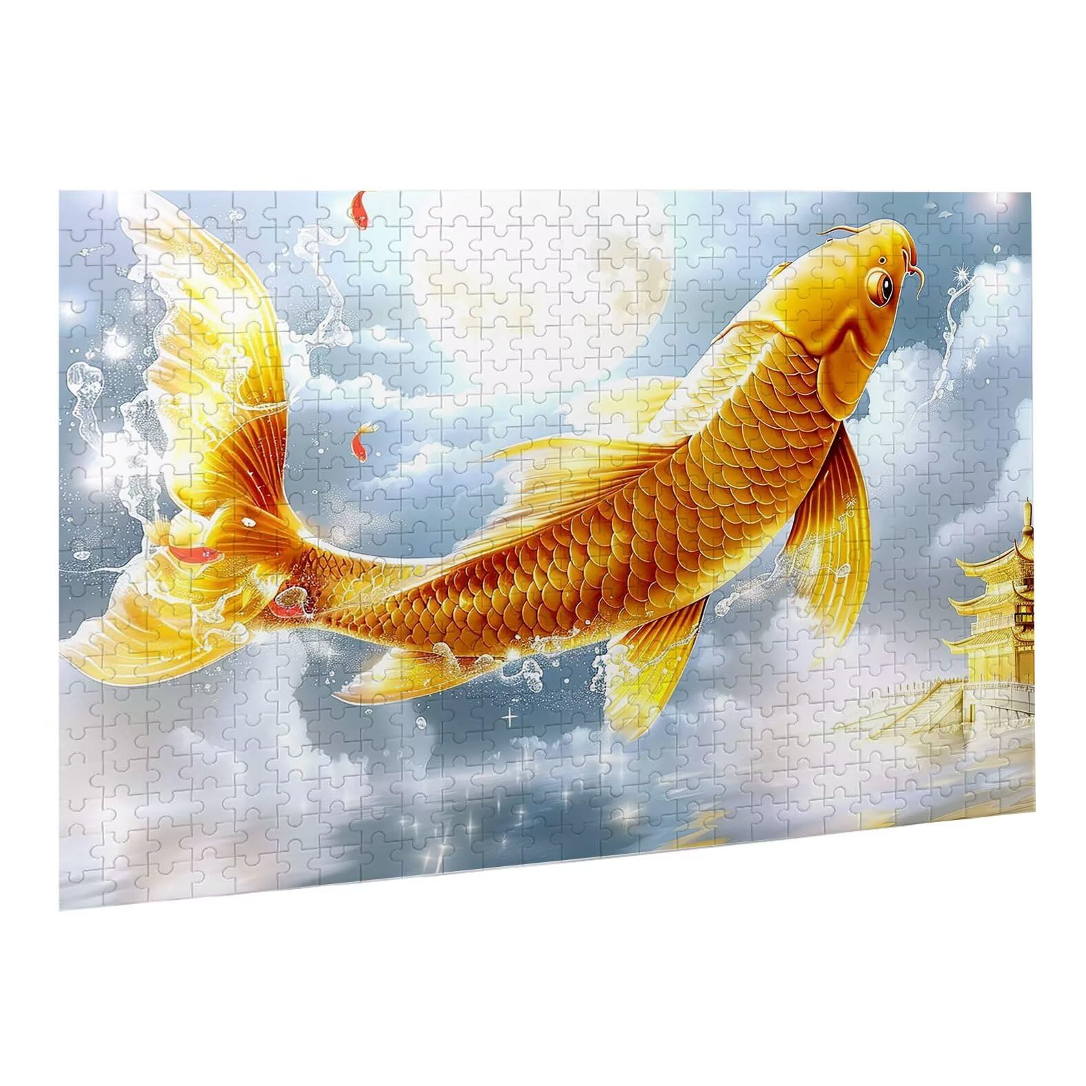 Puzzle układanki, 6000 sztuk klasycznych układanek, łamigłówki rybne relaks inteligencja, trudne trudne puzzle dla dorosłych puzzle gra rodzinna, prezent miłość przyjaciel zwierzęta K0F-464