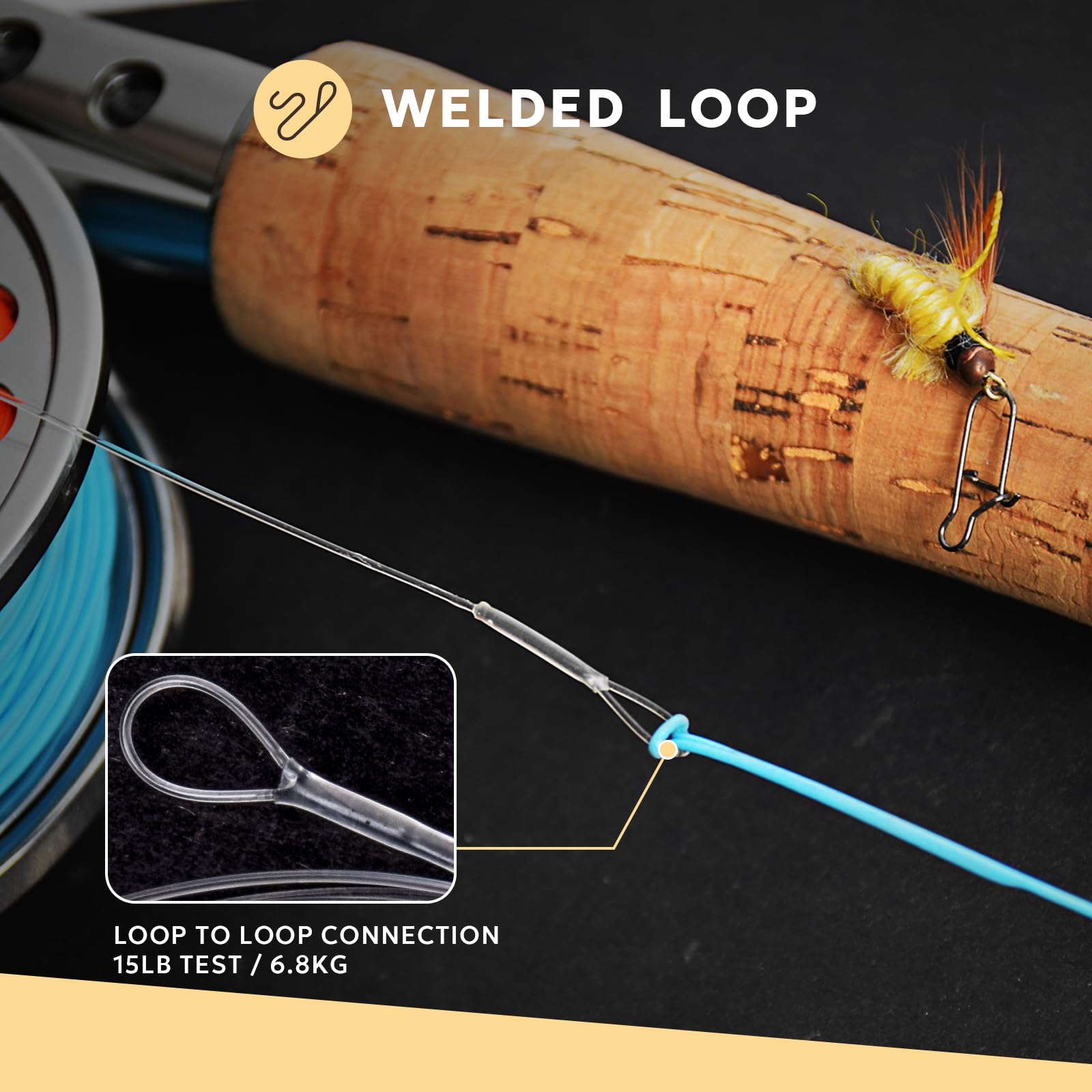 SF Welded Tapered Leader Fly Fishing
