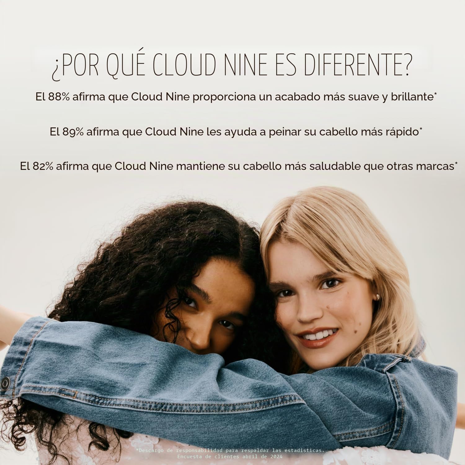Cloud Nine The Original Iron Plancha de Pelo Profesional Revive Mode, Negro | 11 ajustes 100-200°C, placas cerámicas flotantes, anti-encrespamiento, pelo liso, brillo, calor controlado, todo tipo de pelo