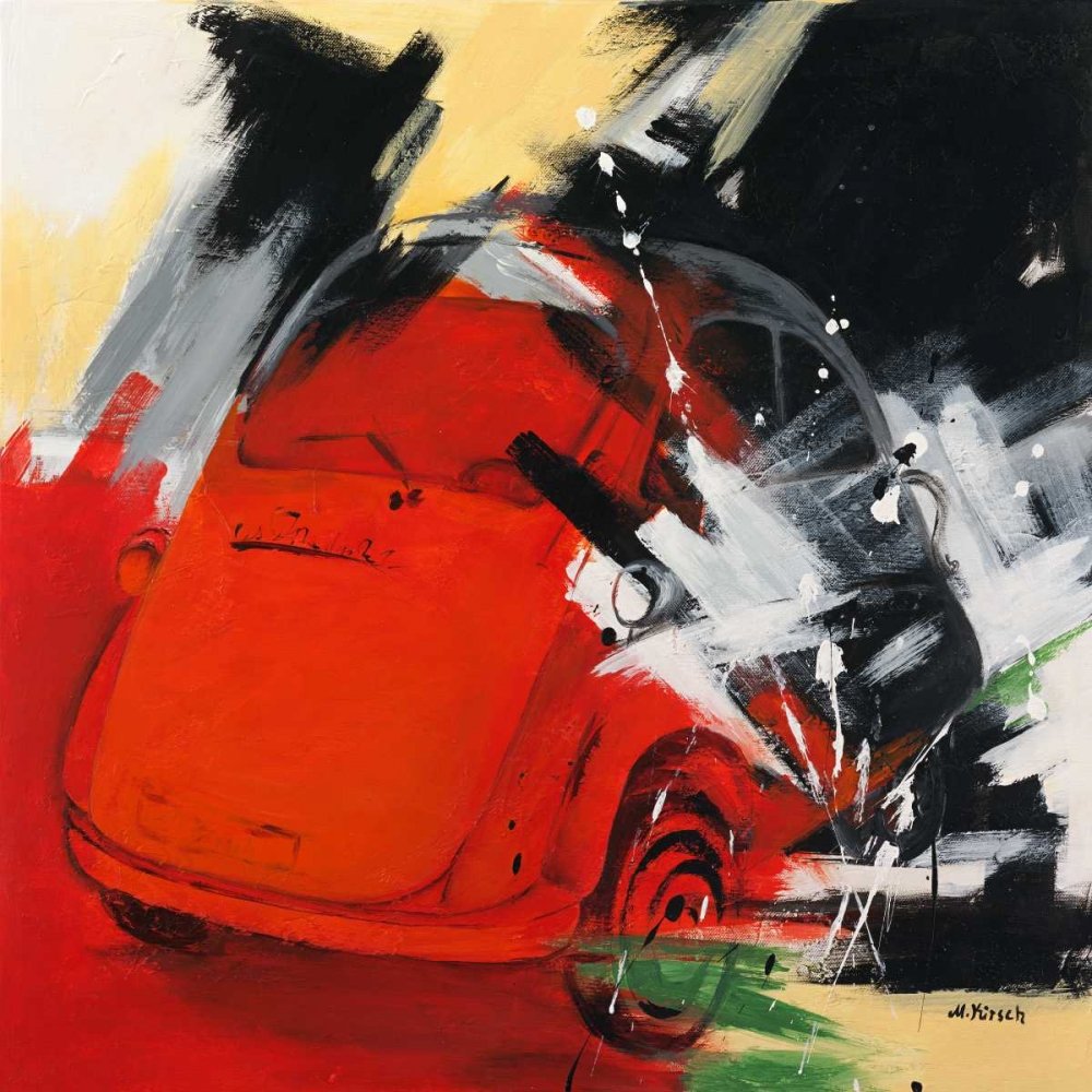 Isetta Poster Print by Monika Kirsch-Ulbricht (24 x 24)