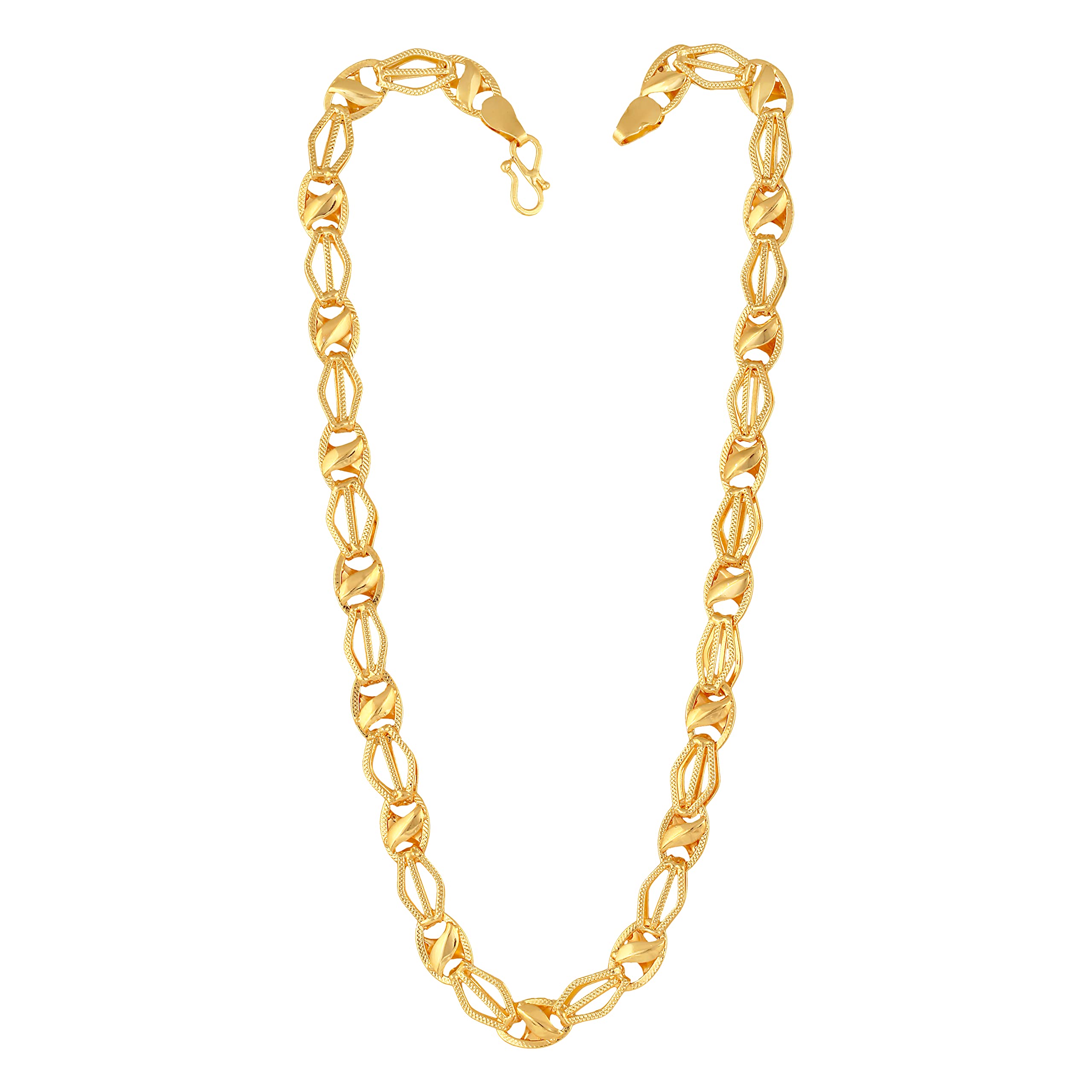 MEENAZ Chain for Men Boys Husband gents boyfriend Stylish golden Chain 1 one gram gold Neck Chain for Men Stainless Steel Chains for boys Jewellery Birthday Gift Anniversary fashion necklace-255 (B0BY2RM7GS) Amazon Price History, Amazon Price Tracker