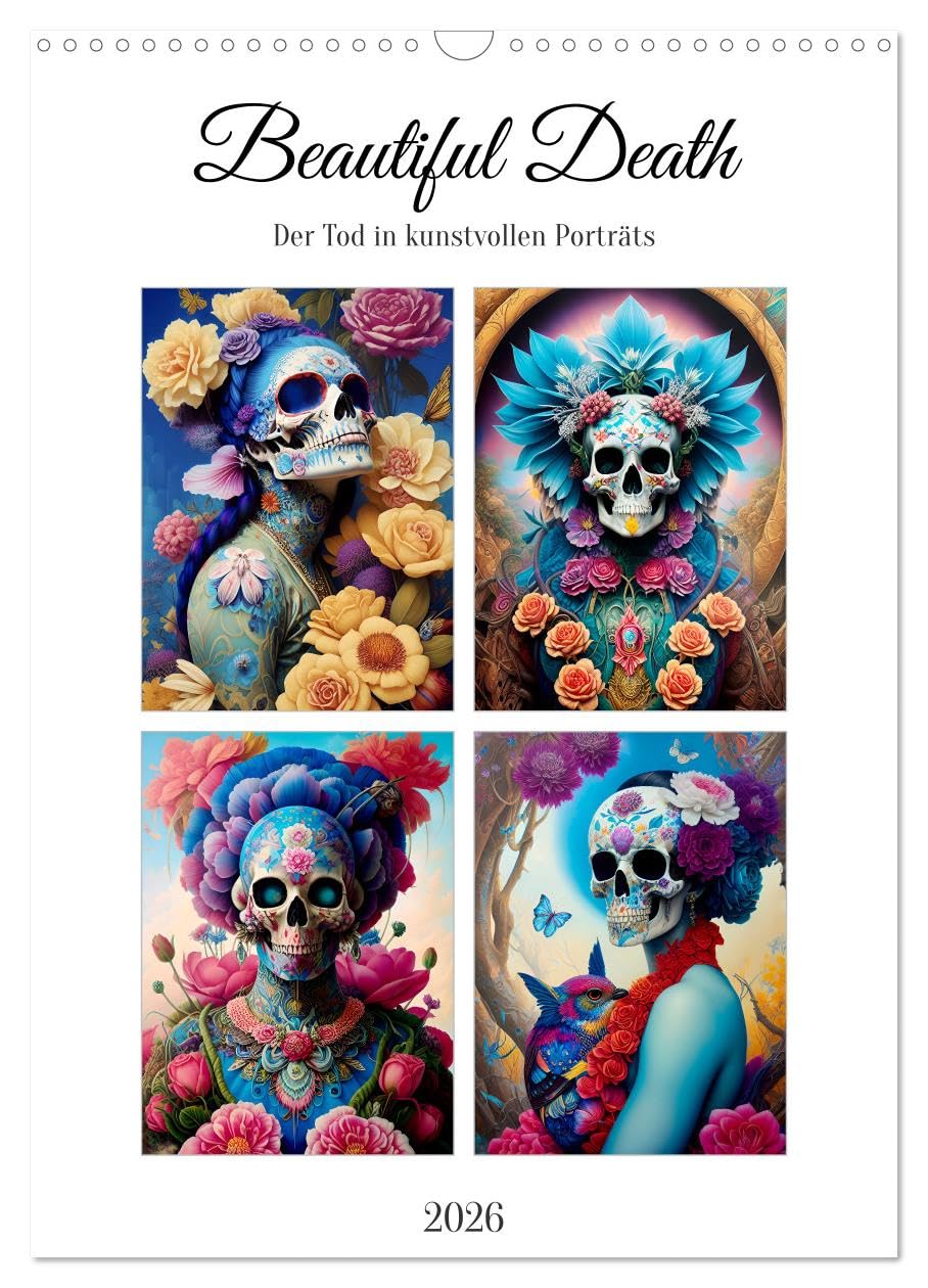 Beautiful Death UK-Version (Wall Calendar 2026 DIN A3 Portrait), CALVENDO 12 Month Wall Calendar — image 1