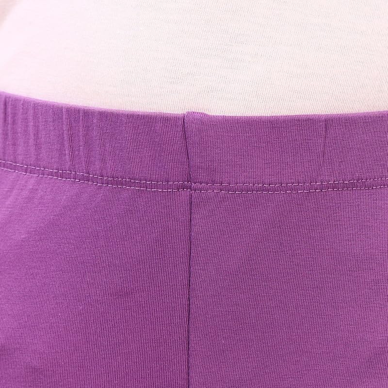 Image of ZION Leggings for Girls - Cotton Regular Fit Ankle Length | Soft & Comfortable | Perfect for Every Occasion - School, Play & Beyond | Multiple Sizes & Colors