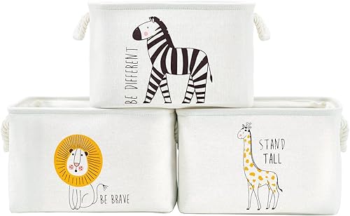 DECOMOMO Cestas de almacenamiento para estantes, cesta grande de 42 litros para ropa sucia de bebé, juguetes para niños, guardería- Contenedores de