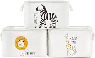 DECOMOMO Toy Storage Baskets for Shelves - 25.5L Kids Storage Bin for Nu...