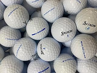 24 Srixon AD333 Golf Balls Pearl/Grade A Condition (used lake balls - not new golf balls)