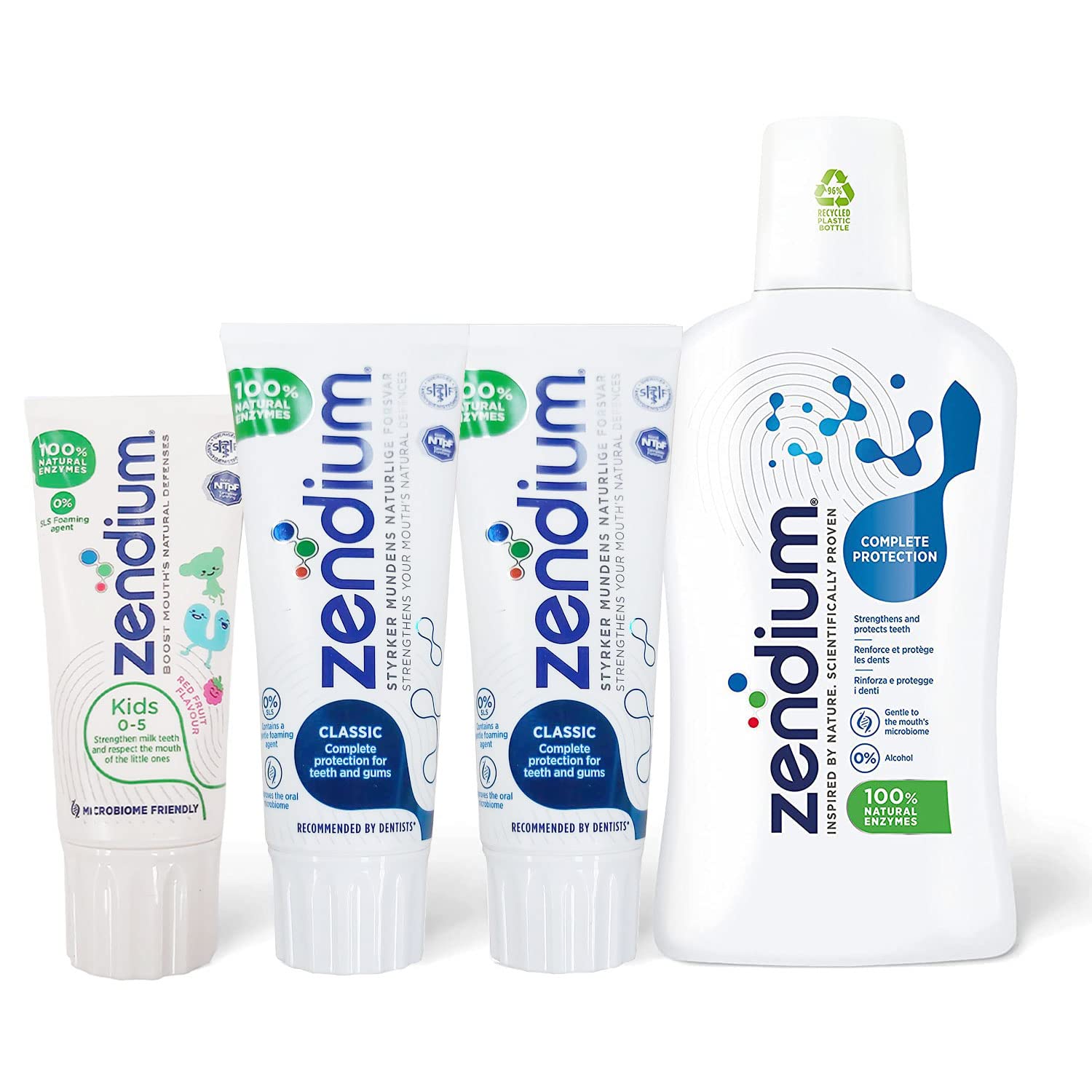 Buy Zendium Family Care Regime 2X Complete Protection Toothpaste 75ml