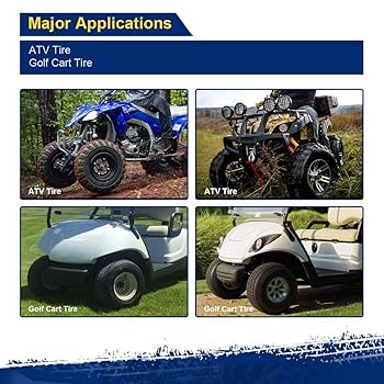 205/50-10 ホイールタイヤ Amazon.co.jp: 205/50-10 ゴルフカート用フュージョン光沢