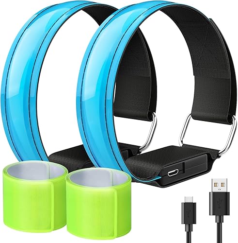 MoKo Luz de funcionamiento para corredores recargable con 3 modos de luz