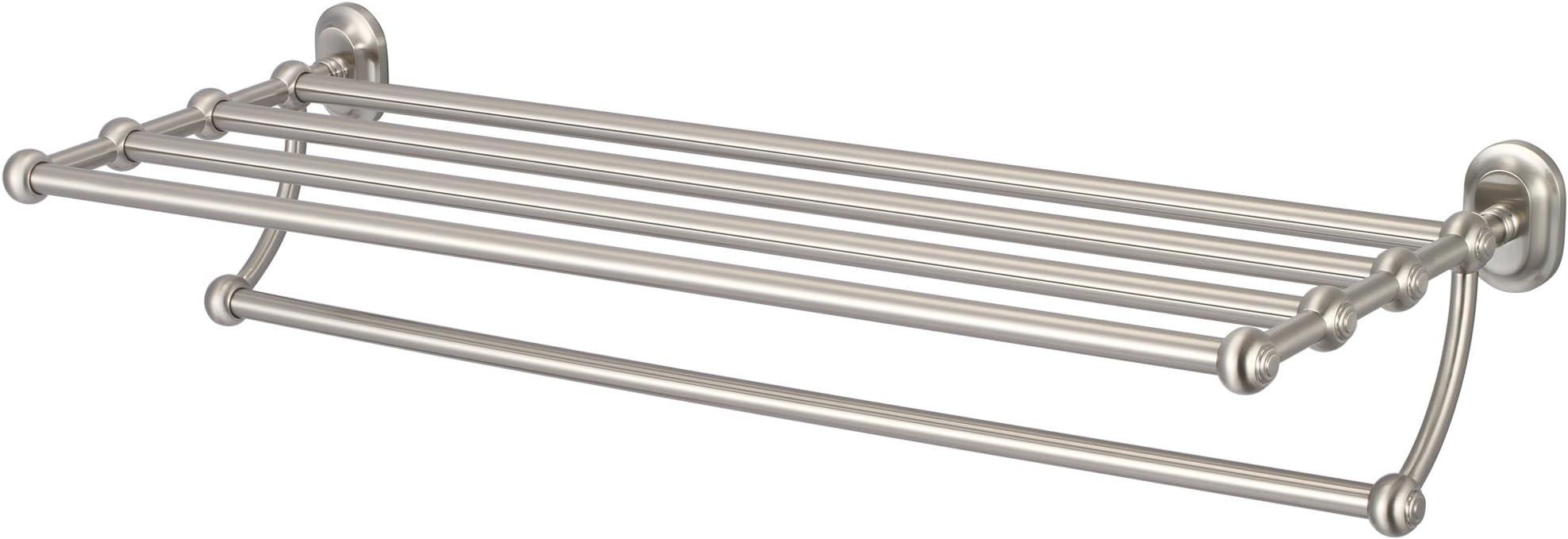 Water Creation BA-0001-02 Multi-Purpose Bath Train Rack As Restoration Hardware for Classic Bathroom