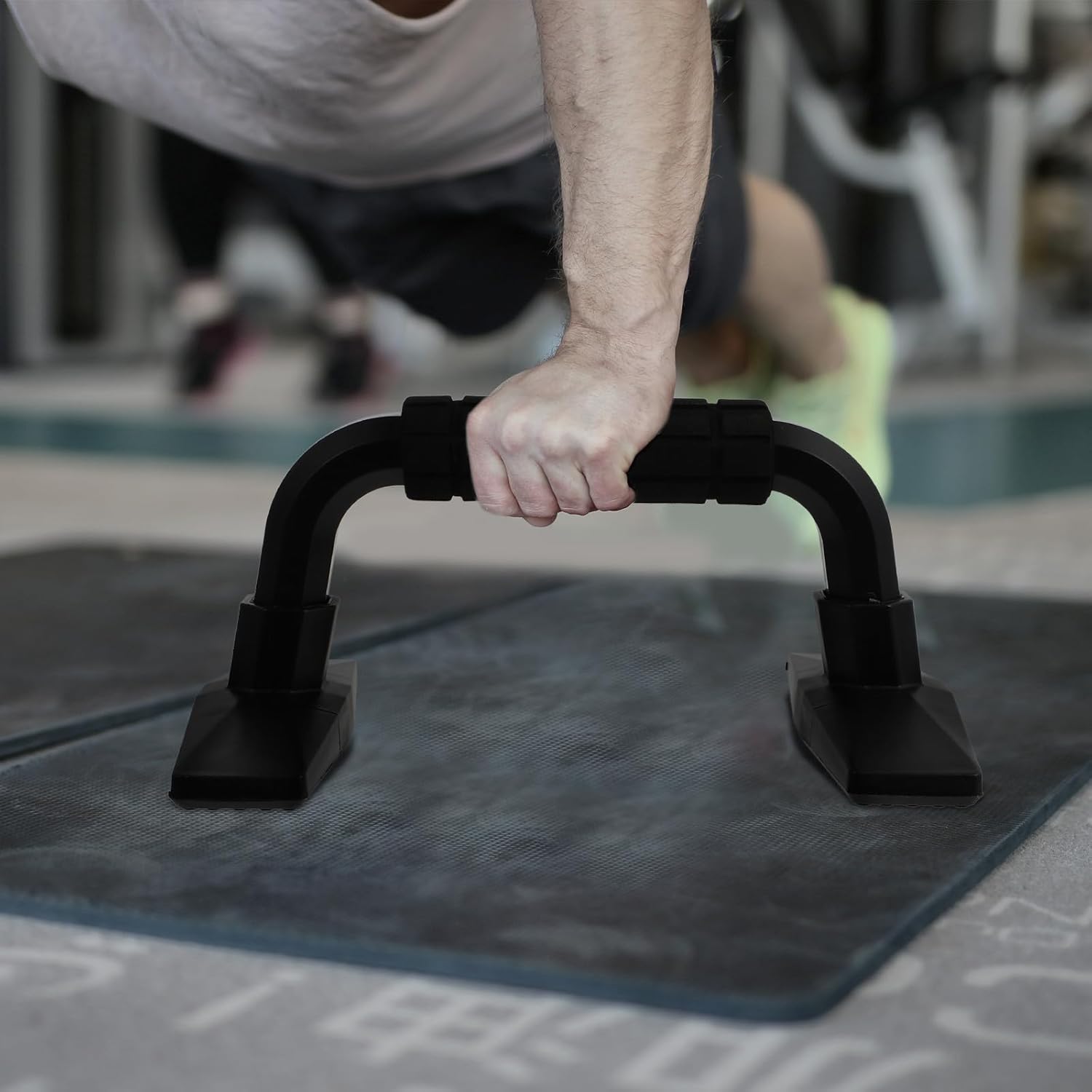 Push-up Holders Hand Grips Set, H-shaped Small Pushup Frames for Arm Strength Training, Portable Home Fitness Equipment for Chest and Upper Body Workouts