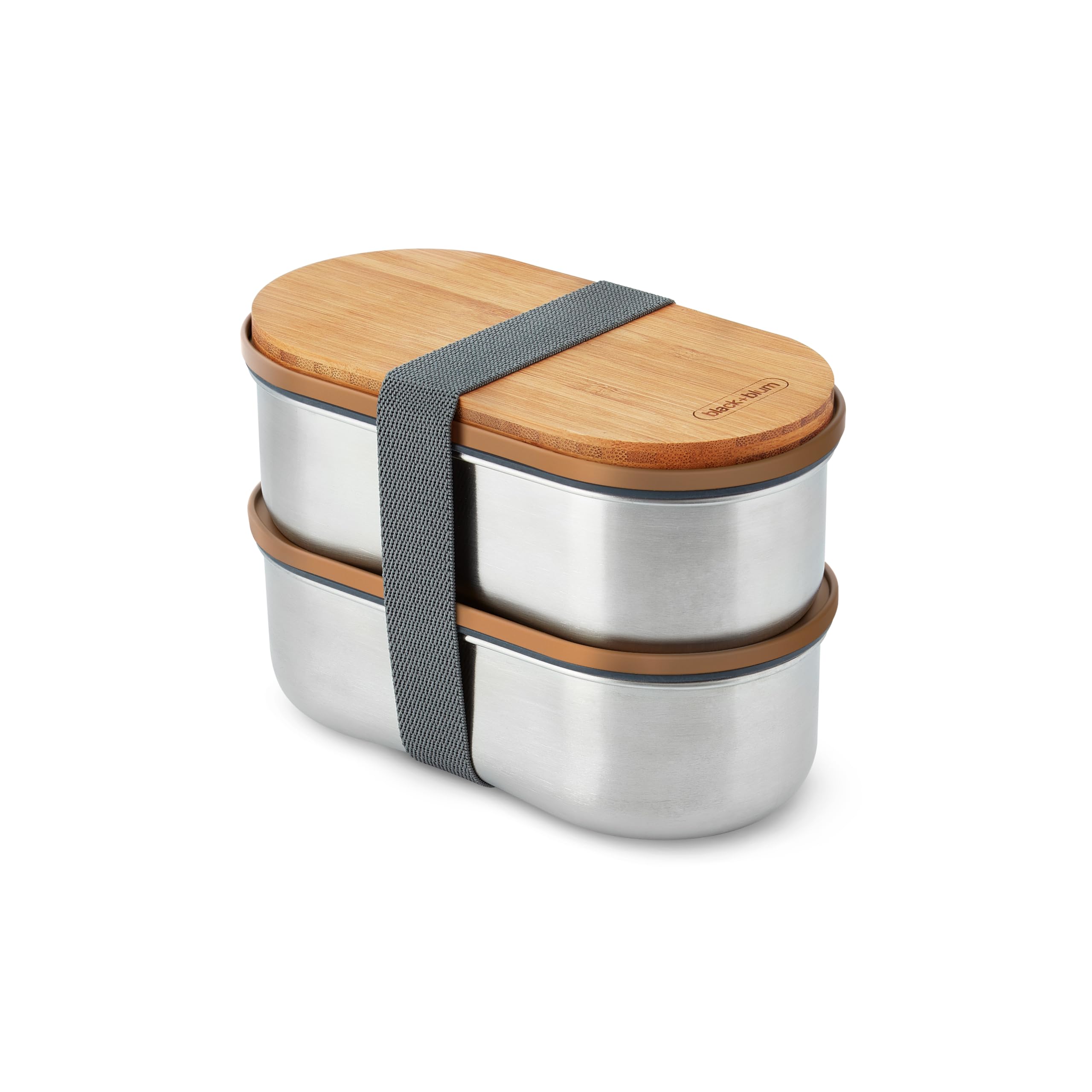 Black+Blum Stainless Steel Bento Box 1L - Slate
