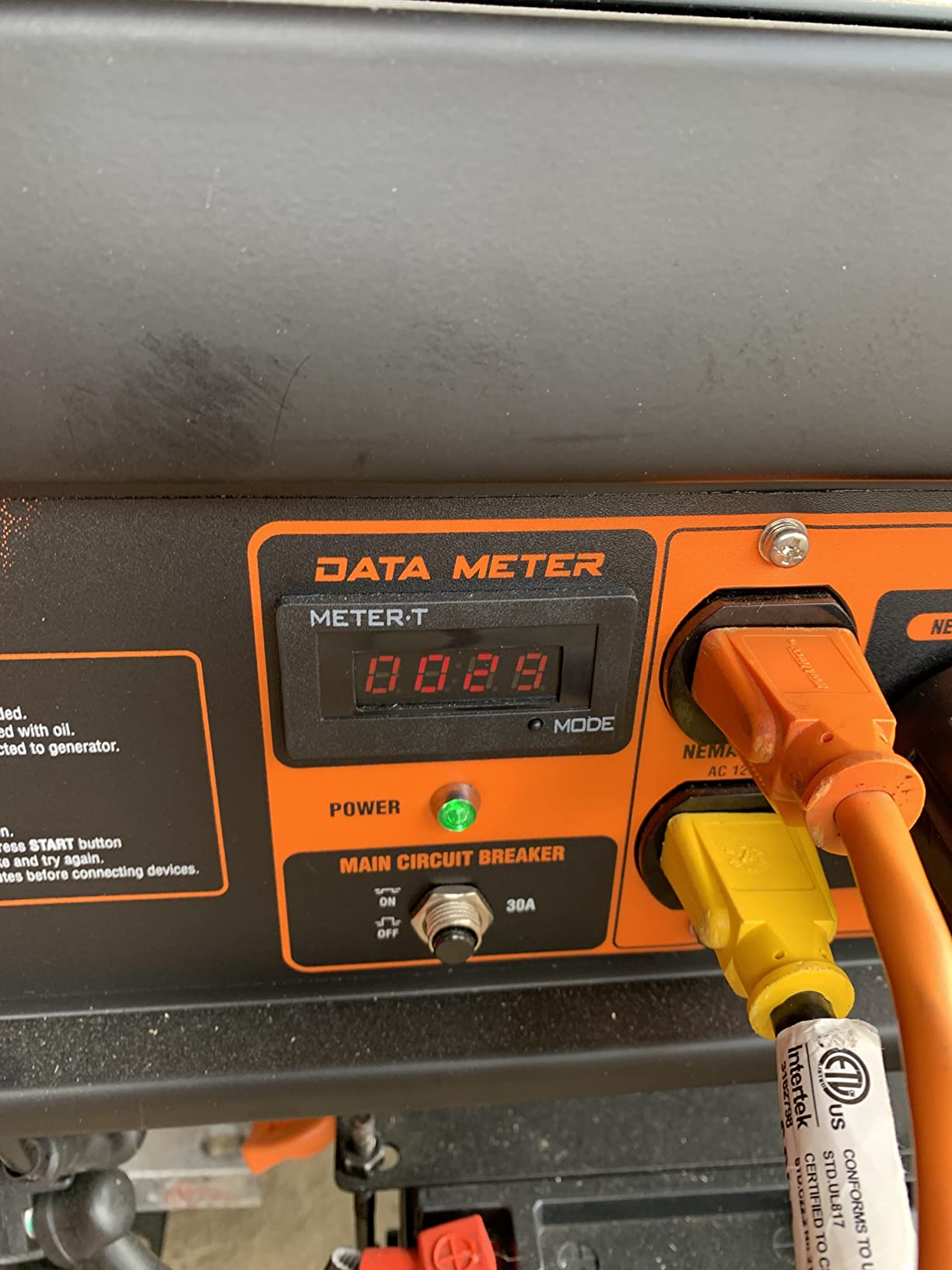 40/mo Finance WEN 56475 4750Watt Portable Generator with Electric