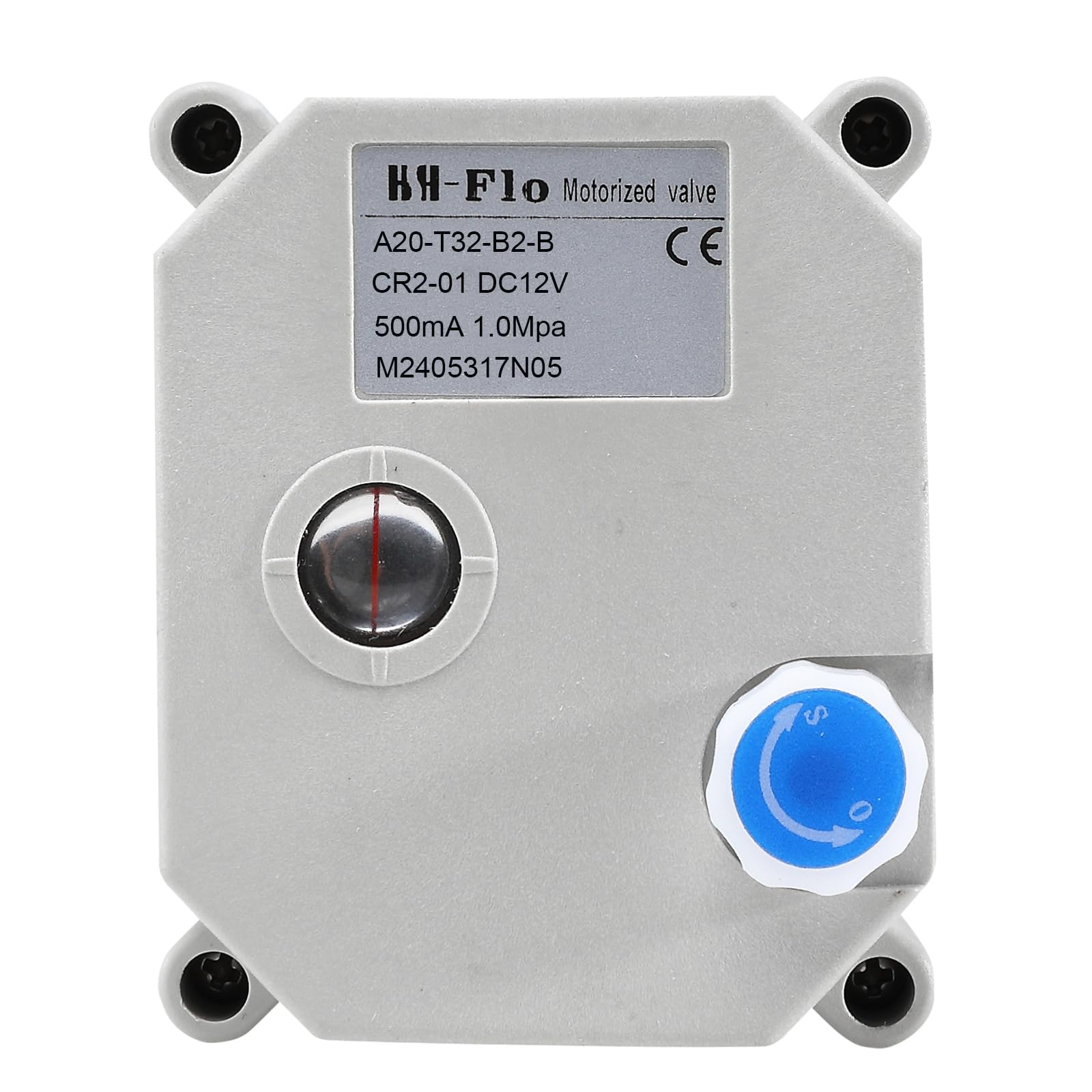 1-1/4 Zoll NPT 2-Wege 12 V DC Messing umgekehrte Polarität 2 Drähte An/Aus motorisierter elektrischer Kugelhahn