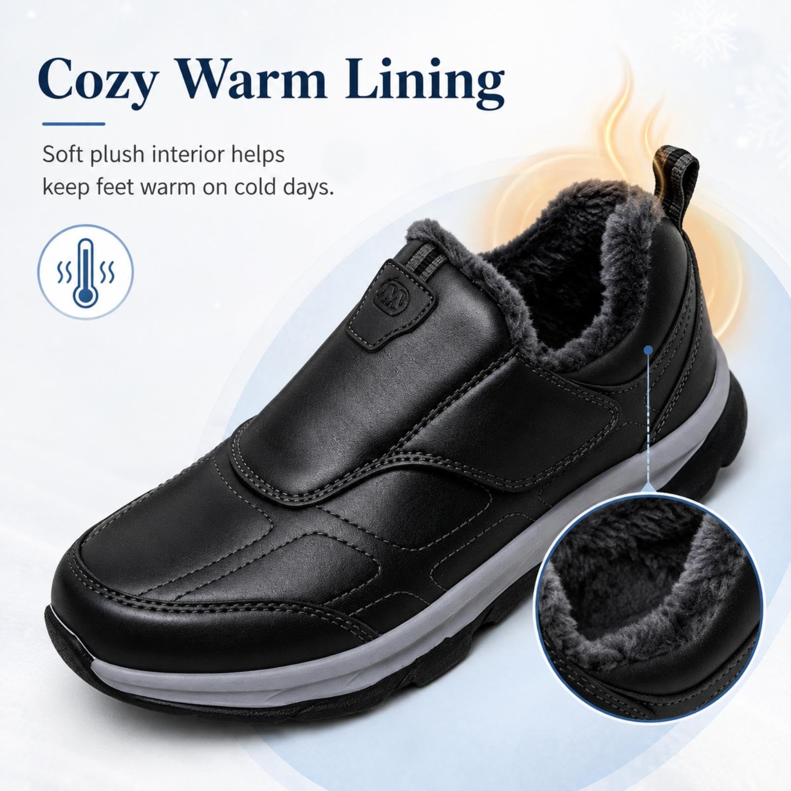 Generisch Bandage Shoes Men Extra Wide Men Women Waterproof