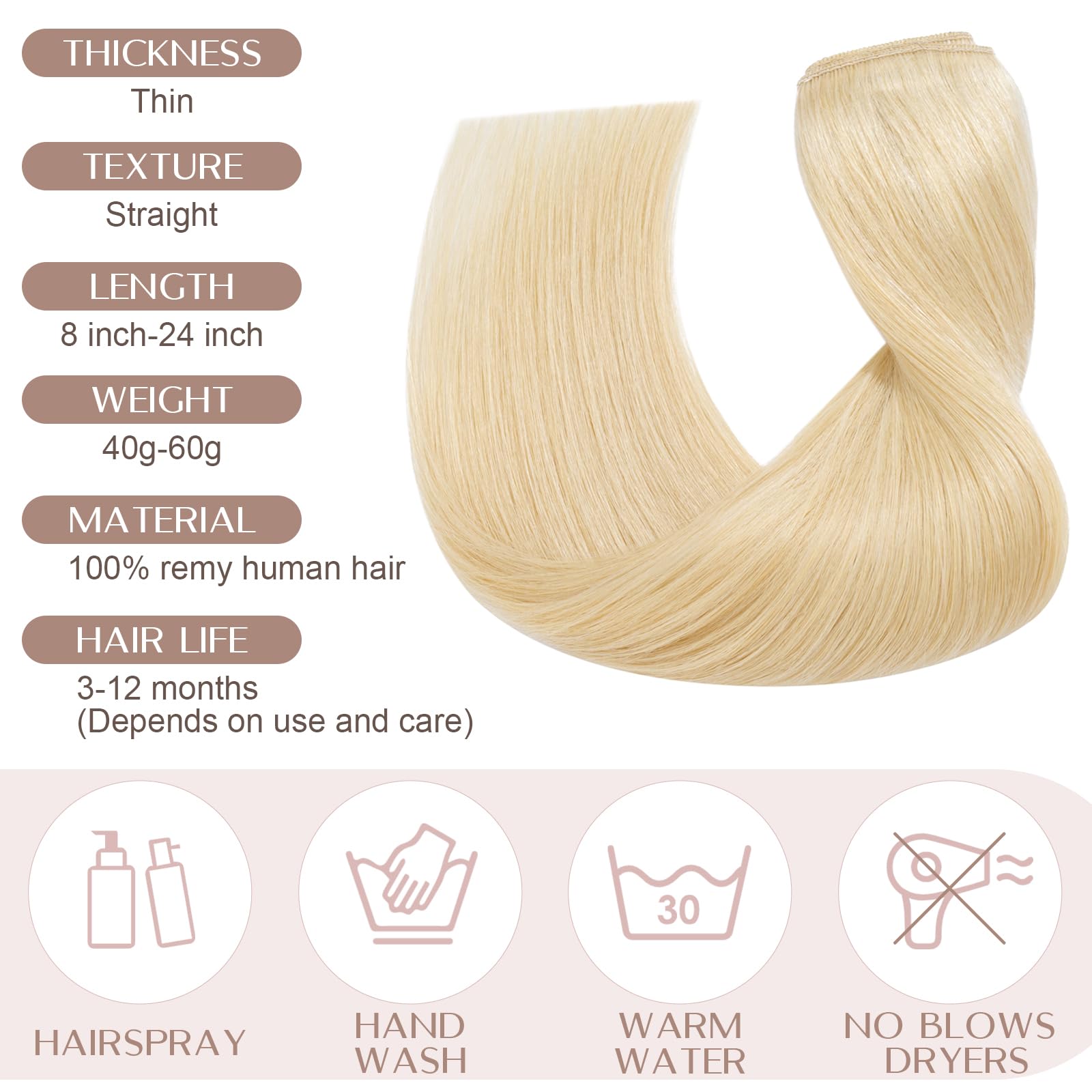 20 inches SEGO One Piece Hair Extensions Clip in Human Hair [#1B Natural Black] Real Remy Hairpieces for Women 3/4 Full Head Straight Invisible (50g) — view 152