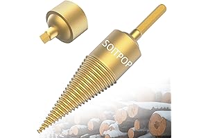 Heavy-Duty Shank Firewood Drill Bit: Split Wood Effortlessly