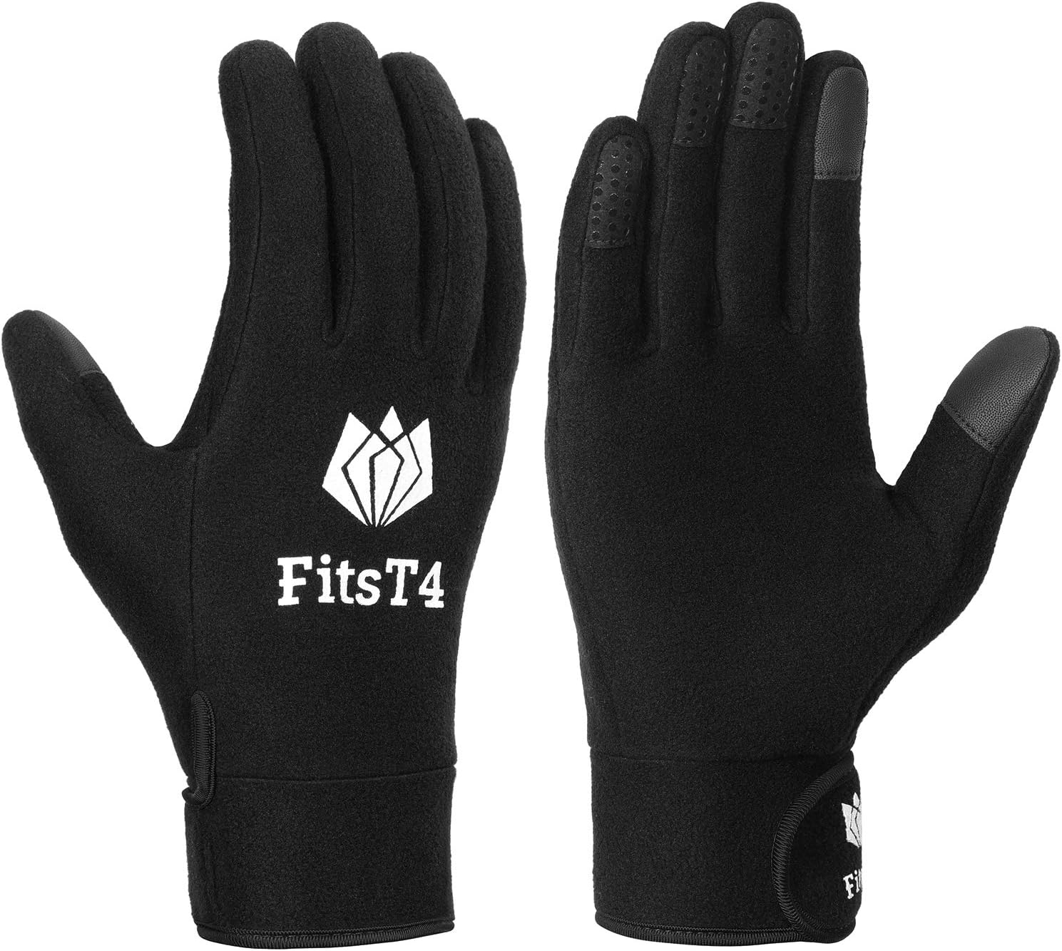 FitsT4 Field Player Gloves Soccer Touchscreen Field Gloves for Football, Soccer, Rugby : Sports & Outdoors