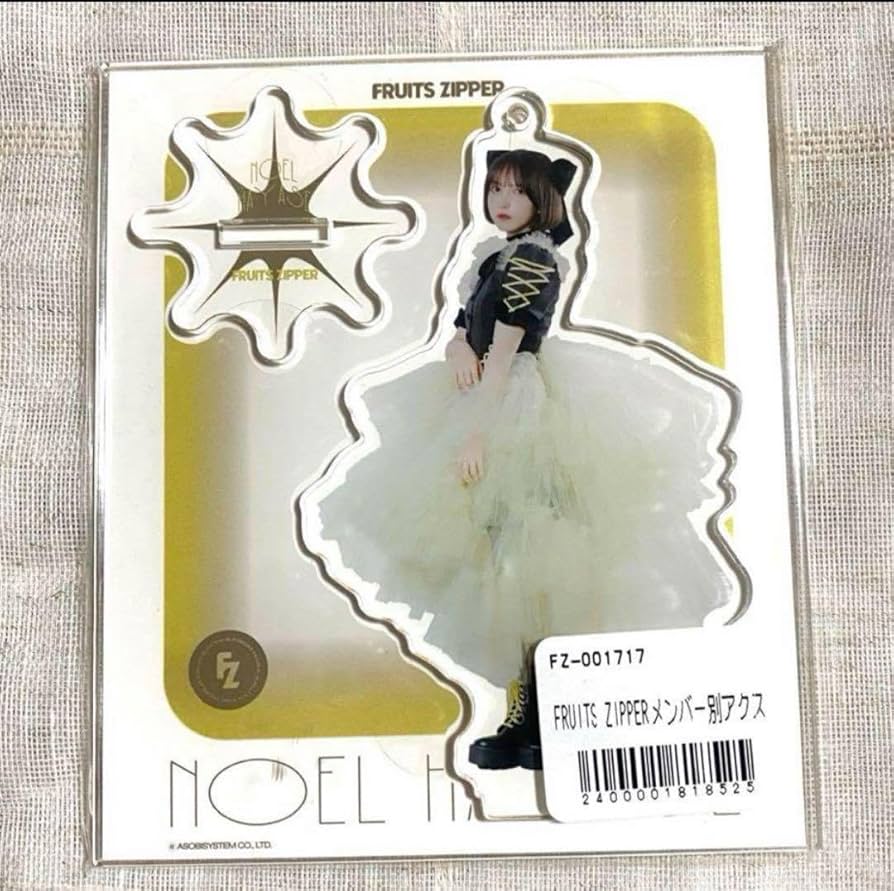 FRUITS ZIPPER 早瀬ノエル　アクリルスタンド　　　エースコック Amazon.co.jp: FRUITS ZIPPER 早瀬ノエル アクリルスタンド