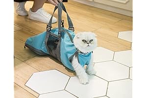 Cinf Cat Nail Clipping Cleaning Grooming Trim Bag