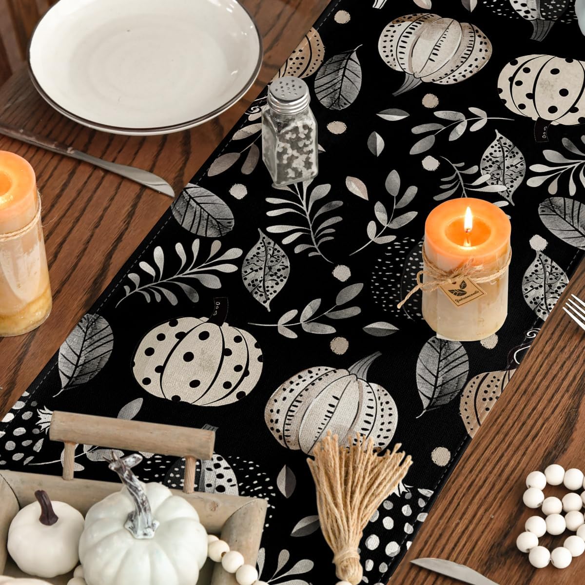 Artoid Mode 210 GSM Fall Table Runner Home Party Decor 13x72 Inch