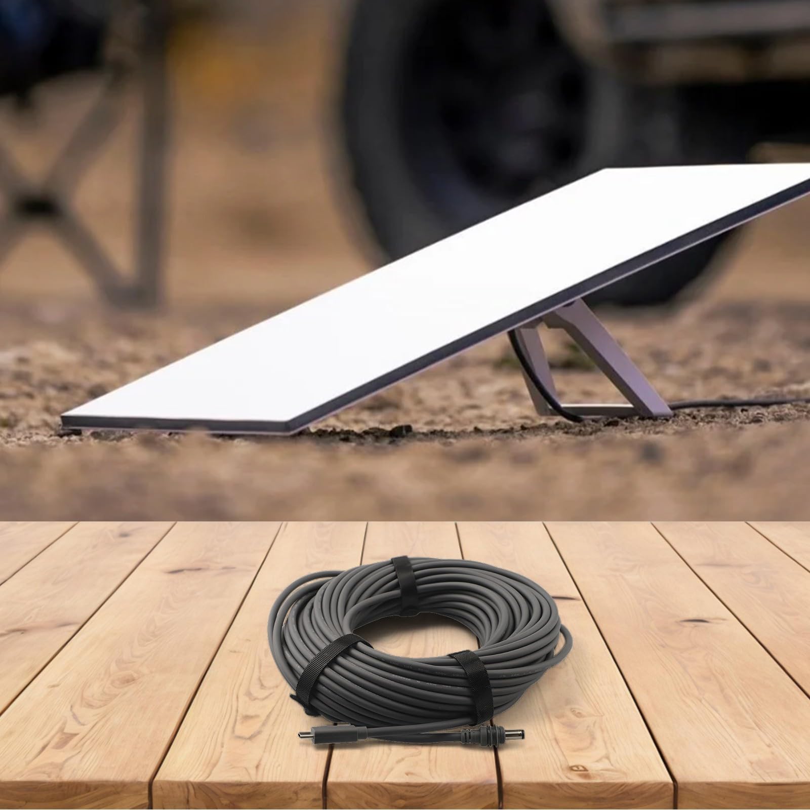 per starlink per mini USB C a DC Cavo 100W per pd per starlink (20meter) | per chip intelligente pd, negoziazione automatica 20V, uscita 100W, lunghezza, rivestimento in TPE grigio