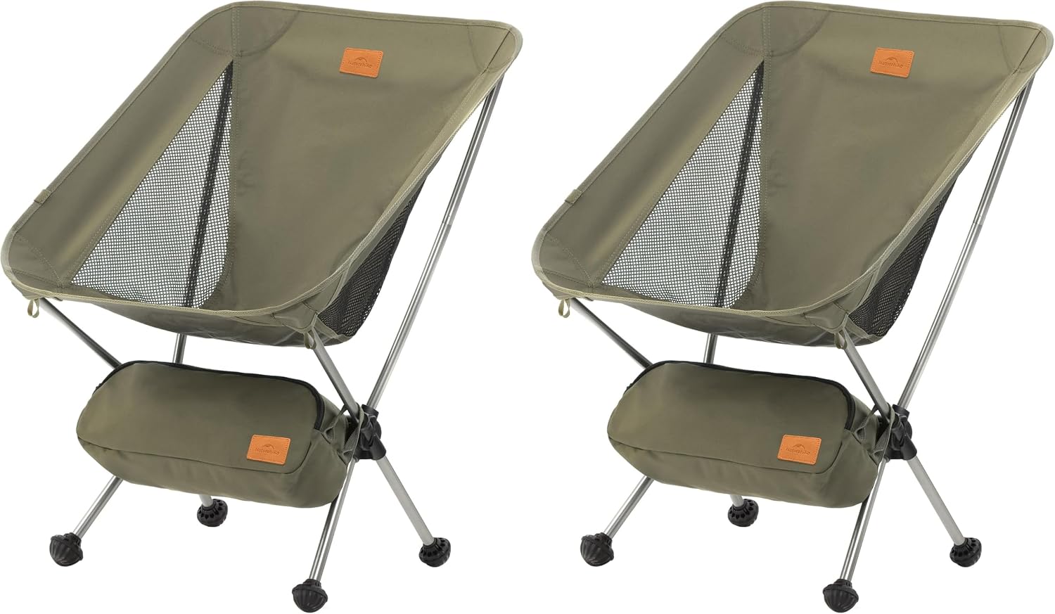 Naturehike YL08 Ultralight Camping Chair — Only 2.12 LBS, Anti-Sinking Feet