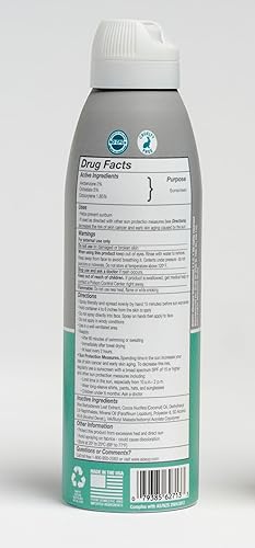 Miniatura 6 de Aloe Up Protector solar Sport Continuous Spray SPF 15 - Protector solar de amplio espectro UVAUVB para rostro y cuerpo - Con gel de aloe vera -