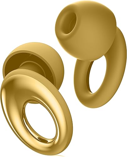 Tapones para los oídos para cancelación de ruido para dormir, tapones para los oídos de concierto con reducción de ruido de 30 dB, tapones de