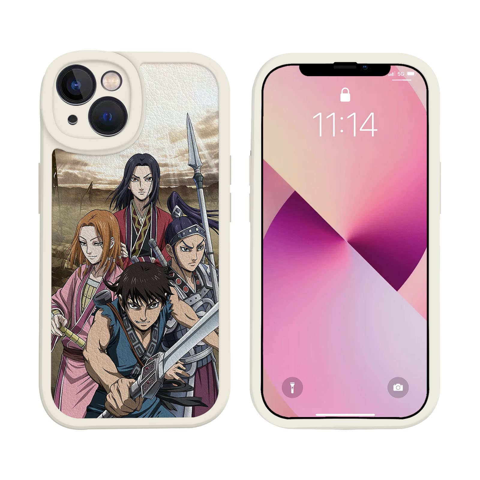 Amazon.co.jp: キングダム スマホケース TPU レザー iphone x/xs