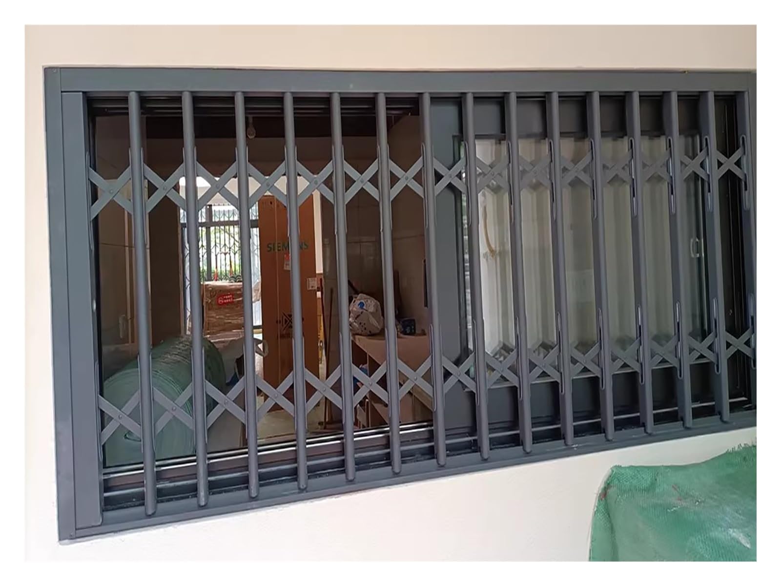 Ventana corredera plegable para niños y mascotas al aire libre, protección para hogares, lofts, cobertizos, 200 x 75 cm, seguro Sn Ber