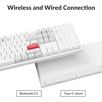 Keychron q6 pro 白 Keychron Q6 Pro QMK/VIA bezprzewodowa klawiatura mechaniczna