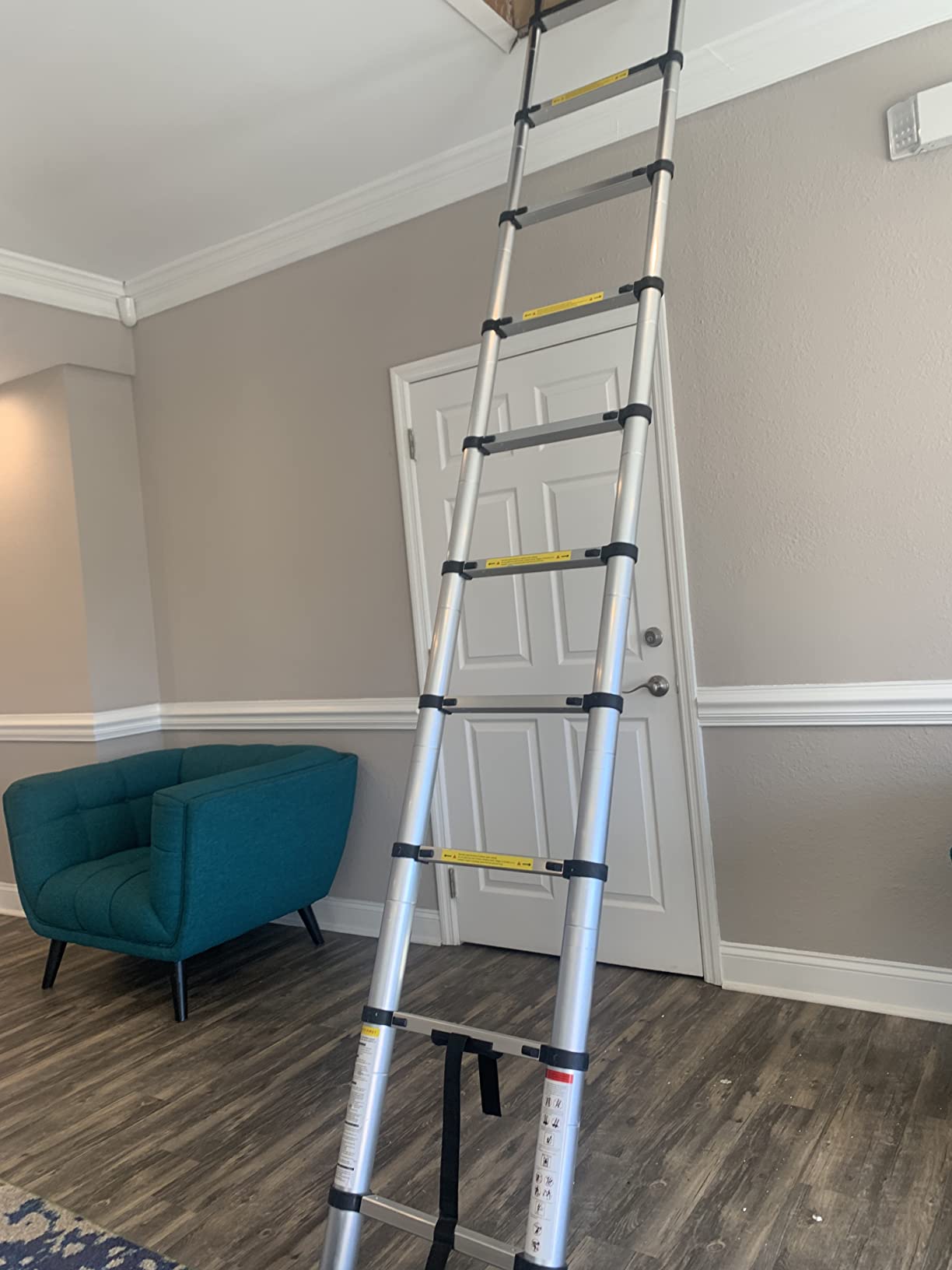 15/mo Finance Gimify Telescoping Telescopic Extension Ladder 10.5 FT