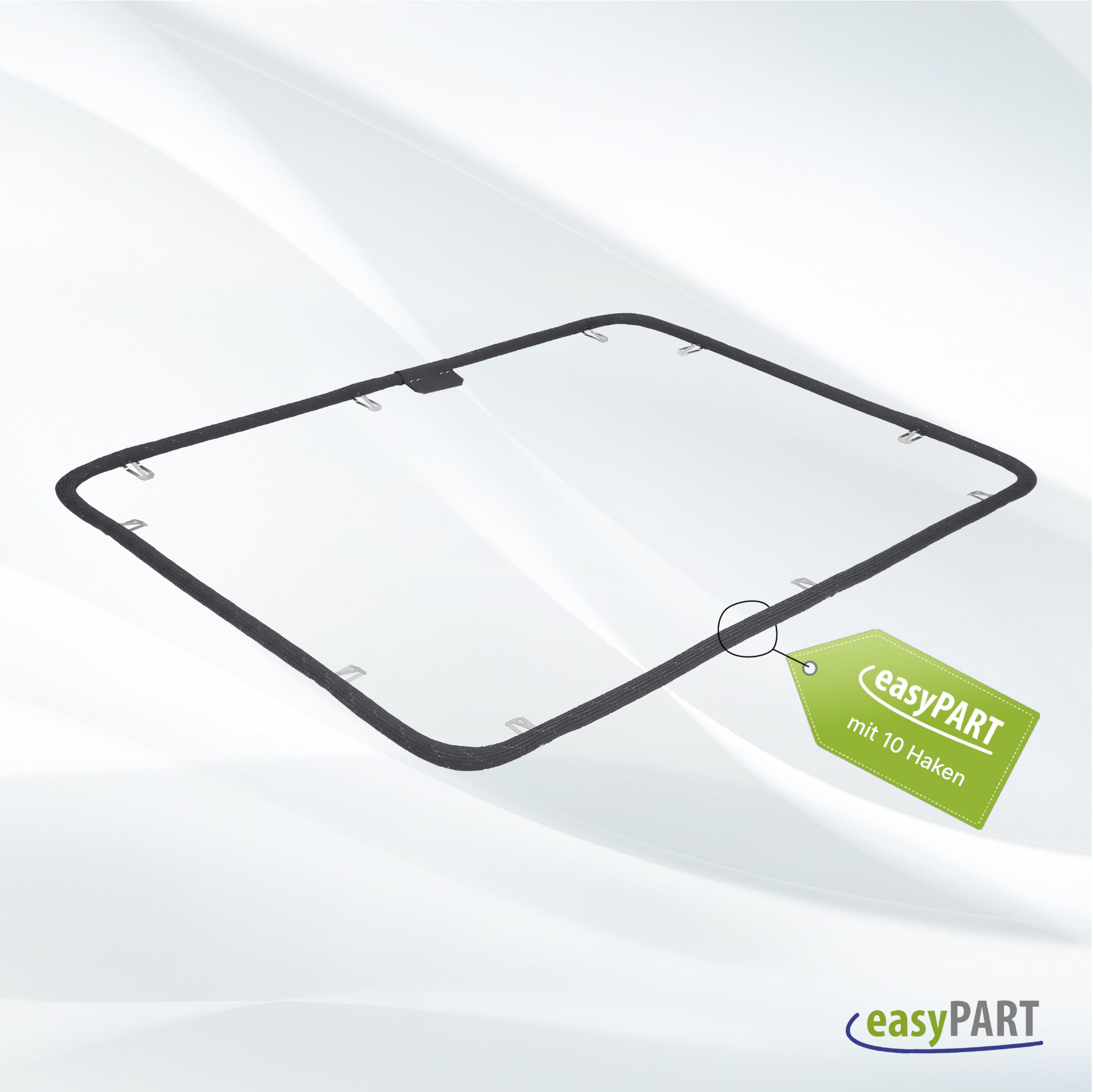 easyPART passend für BOSCH 00491638 Türdichtung Tür Dichtung Backofen Ofen | Herd Siemens 491638, EUROPART 804234, eu804234, 03121597, Backofentürdichtung, 10115897, Kompatibel mit Bluparts