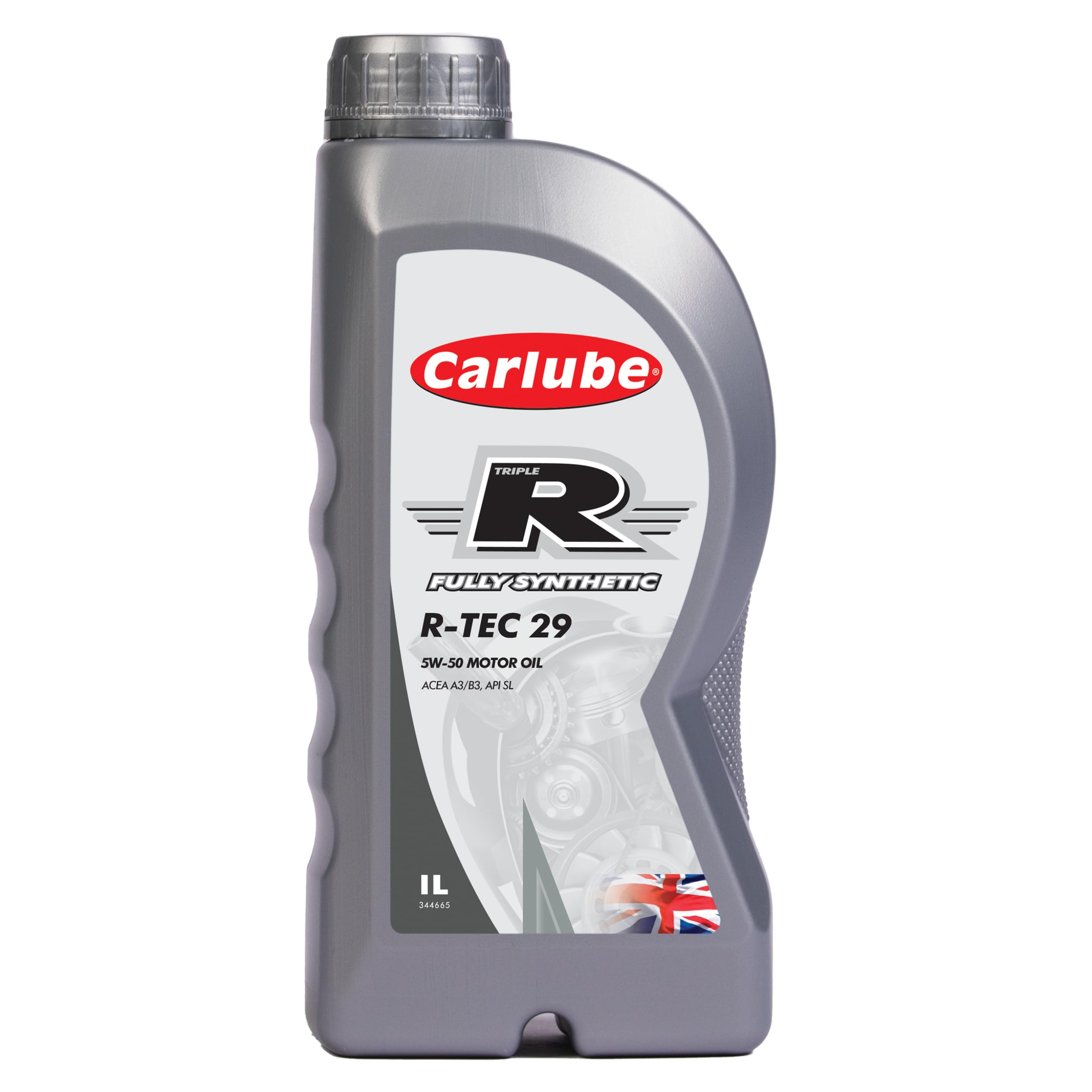 Carlube Triple R 5W-50 Fully Synthetic Engine Oil R-Tec 29 1L