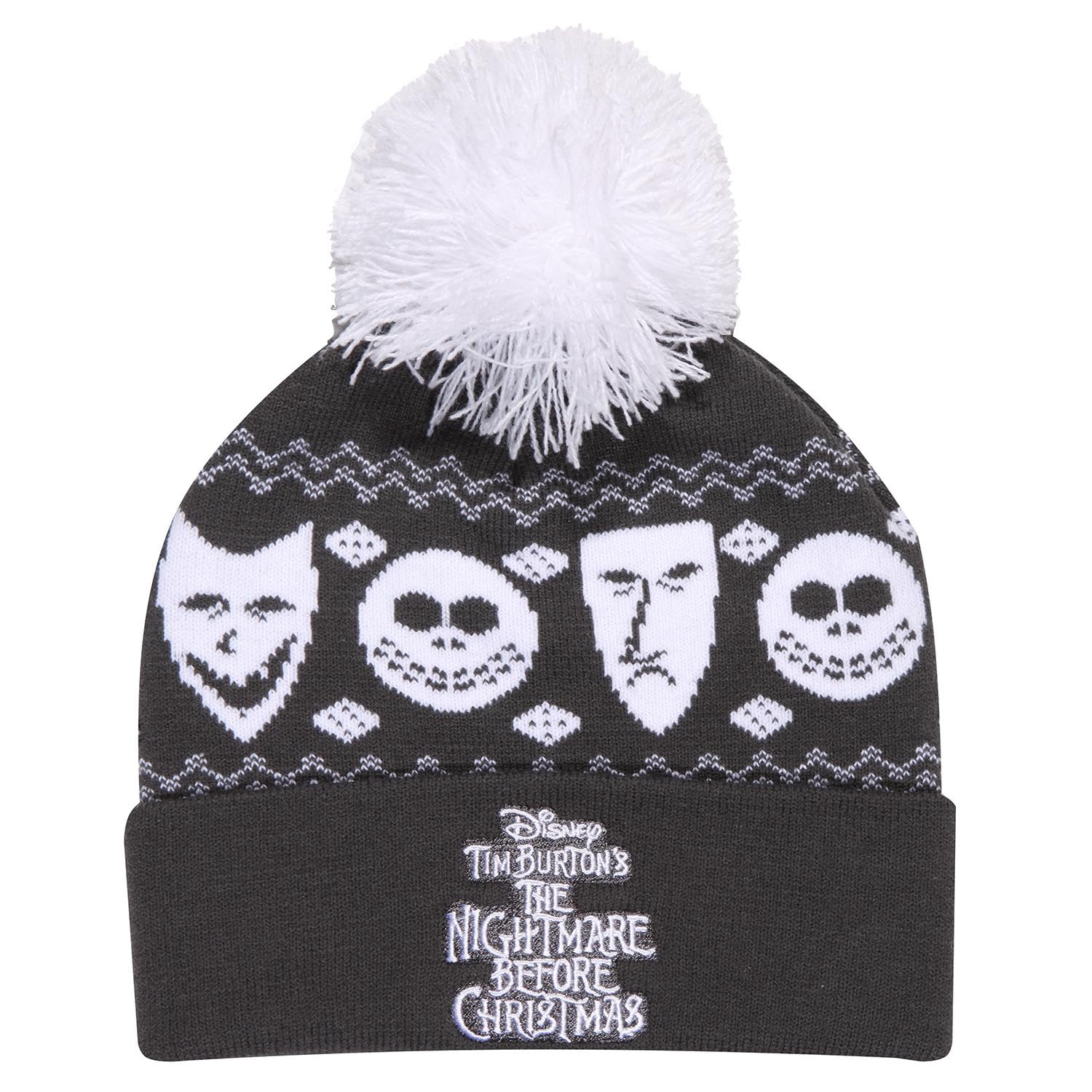 Heroes Inc The Nightmare Before Christmas Misfits Snow Beanie Black