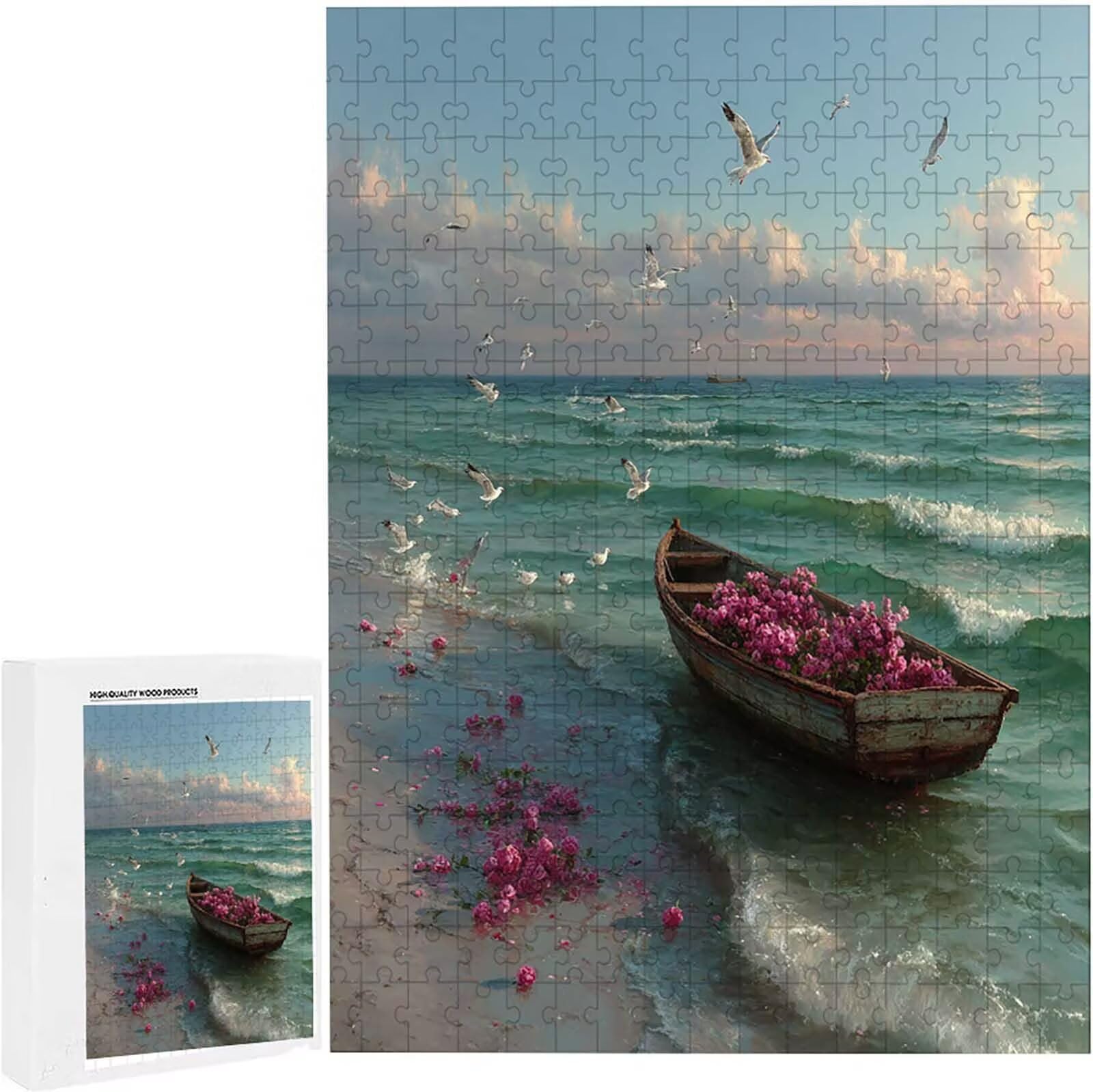 3000 Pezzi di Puzzle, 3000 Pezzi di Puzzle per Adulti, Regalo Anniversario, Regalo Natale, Decorazione Della Casa, Prevenzione Della Degenerazione Cerebrale Negli Anziani 122x80cm PjY9852 K-Y