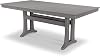 POLYWOOD Tables Dining Table, Black