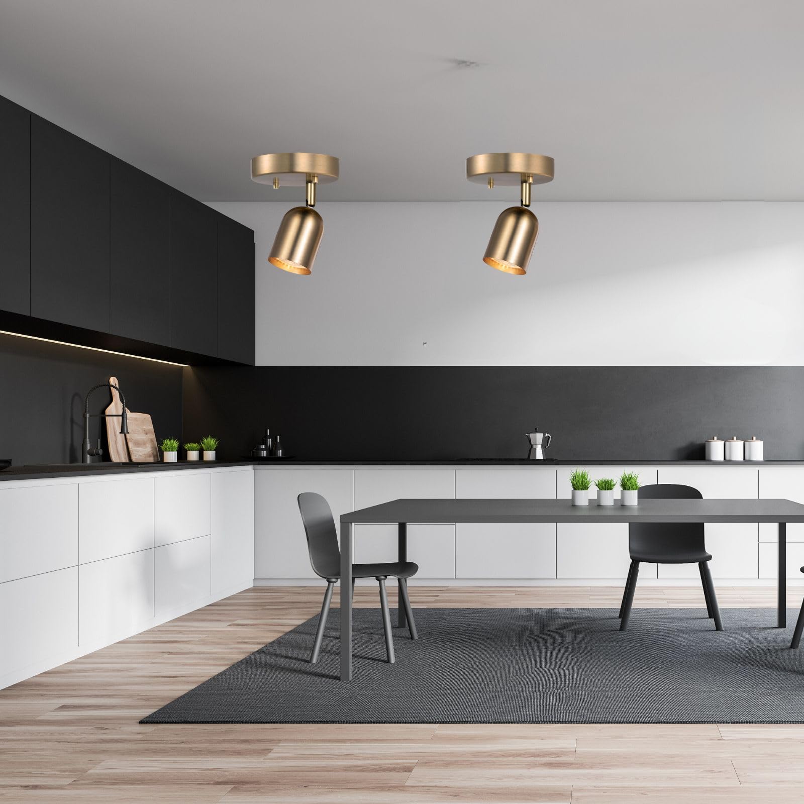 Single Track Light 1-Light Track Light Modern Ceiling Spotlights