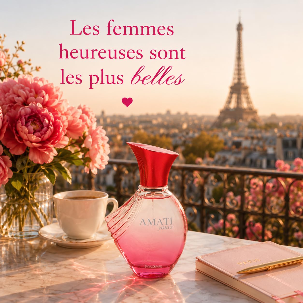 AMATI Yours • Woda perfumowana 100 ml • Spray • Perfumy damskie • EVAFLORPARIS